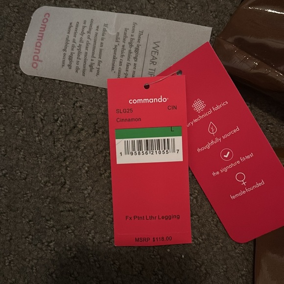 Commando Faux Patent Legging - Picture 6 of 6